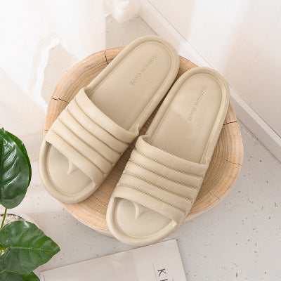 Non-slip Indoor Couple Home Slippers and Sandals