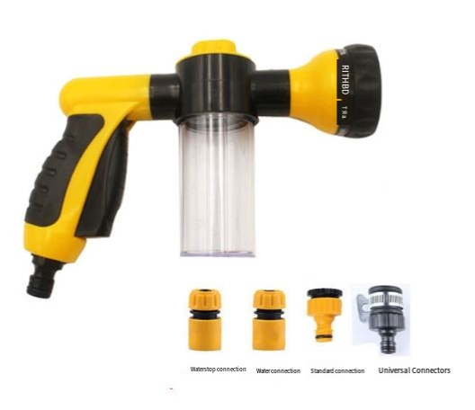 Viral, Pet Dog Wash Outdoor, High-Pressure Pet Shower Sprayer Dog Shower Brush And Pet Grooming Comb For Watering Flowers, Car Washing, Pet Bathing